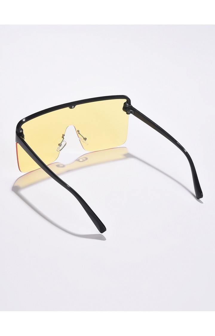 French Accent By Campus Sutra Men Oversized Sunglasses With Polarised Lens Ss23Fa_Hssg1194