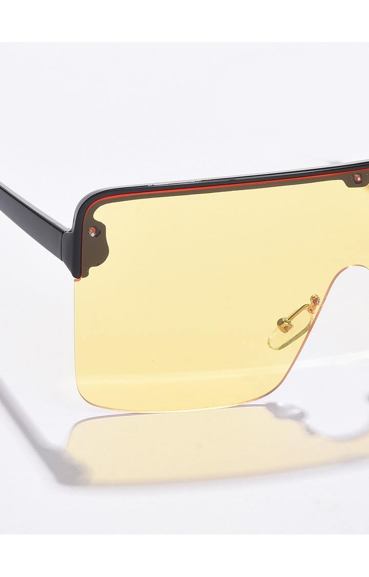 French Accent By Campus Sutra Men Oversized Sunglasses With Polarised Lens Ss23Fa_Hssg1194