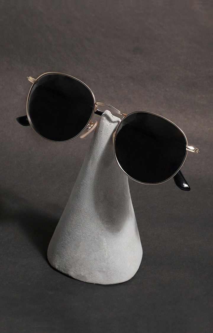 French Accent By Campus Sutra Men Oversized Sunglasses With Polarised Lens Ss23Fa_Hssg1385