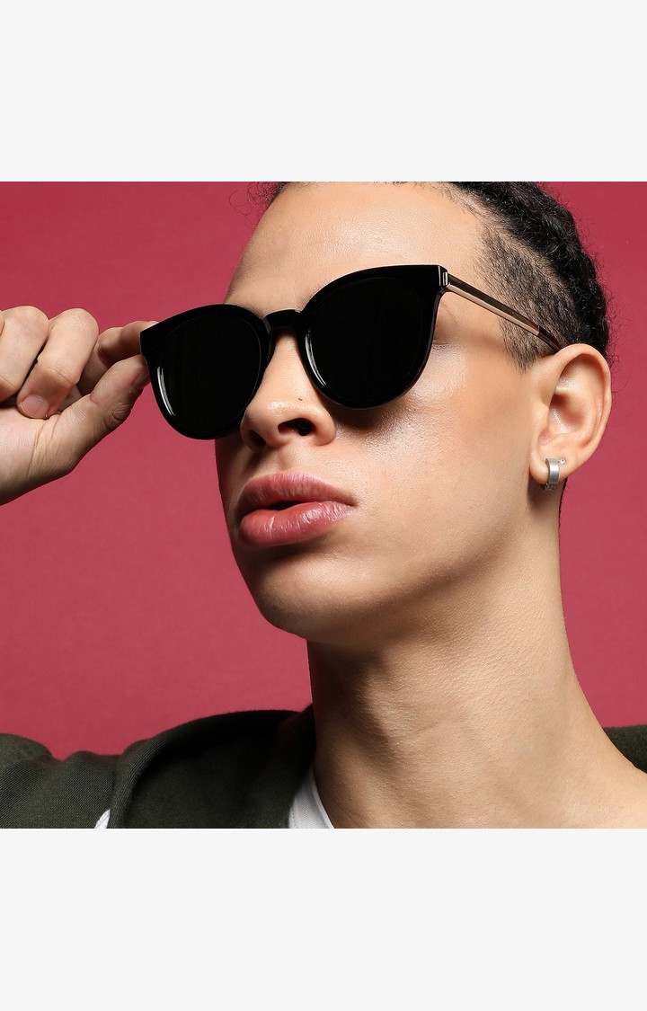 French Accent By Campus Sutra Men Wayfarer Sunglasses With Polarised Lens Ss23Fa_Hssg1405
