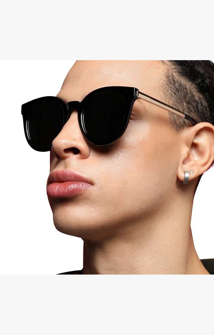 French Accent By Campus Sutra Men Wayfarer Sunglasses With Polarised Lens Ss23Fa_Hssg1405