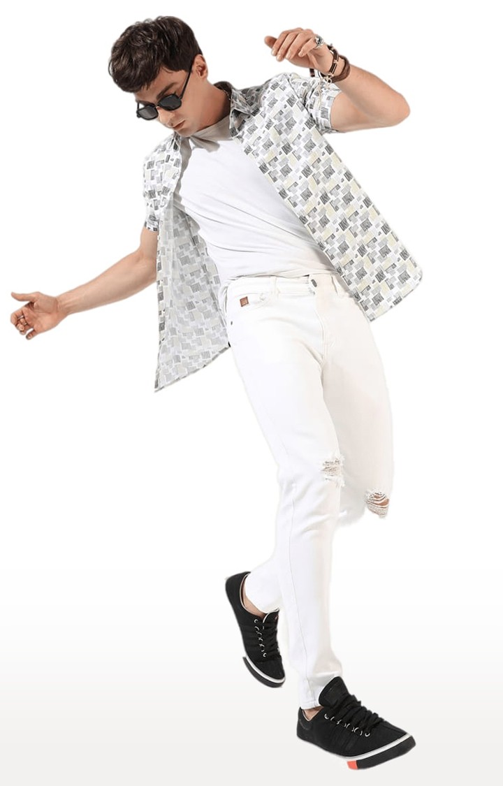 Men's Multi Printed Casual Shirts