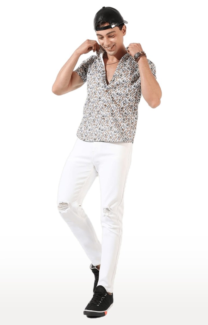 Men's Multi Printed Casual Shirts