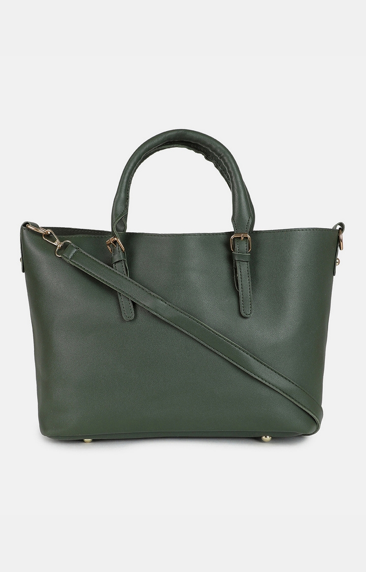 haute sauce | Women's Green Solid Totes