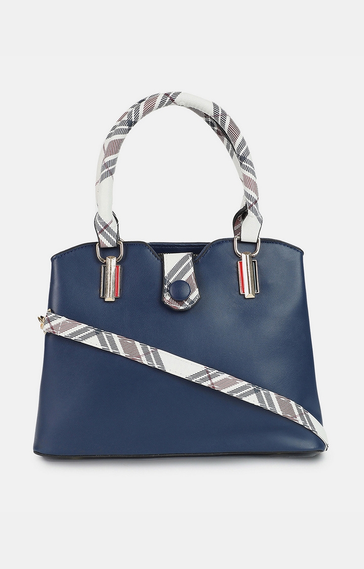 Women's Blue Pu For Handbags