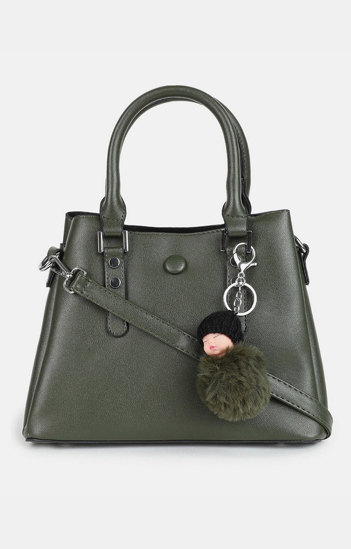 Women's Dark Green Handbag