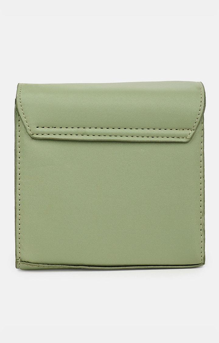 Buy GREEN QUILTED RECTANGULAR PURSE for Women Online in India