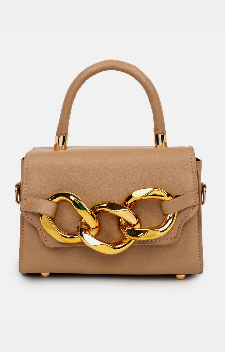 Women's Beige Handbag