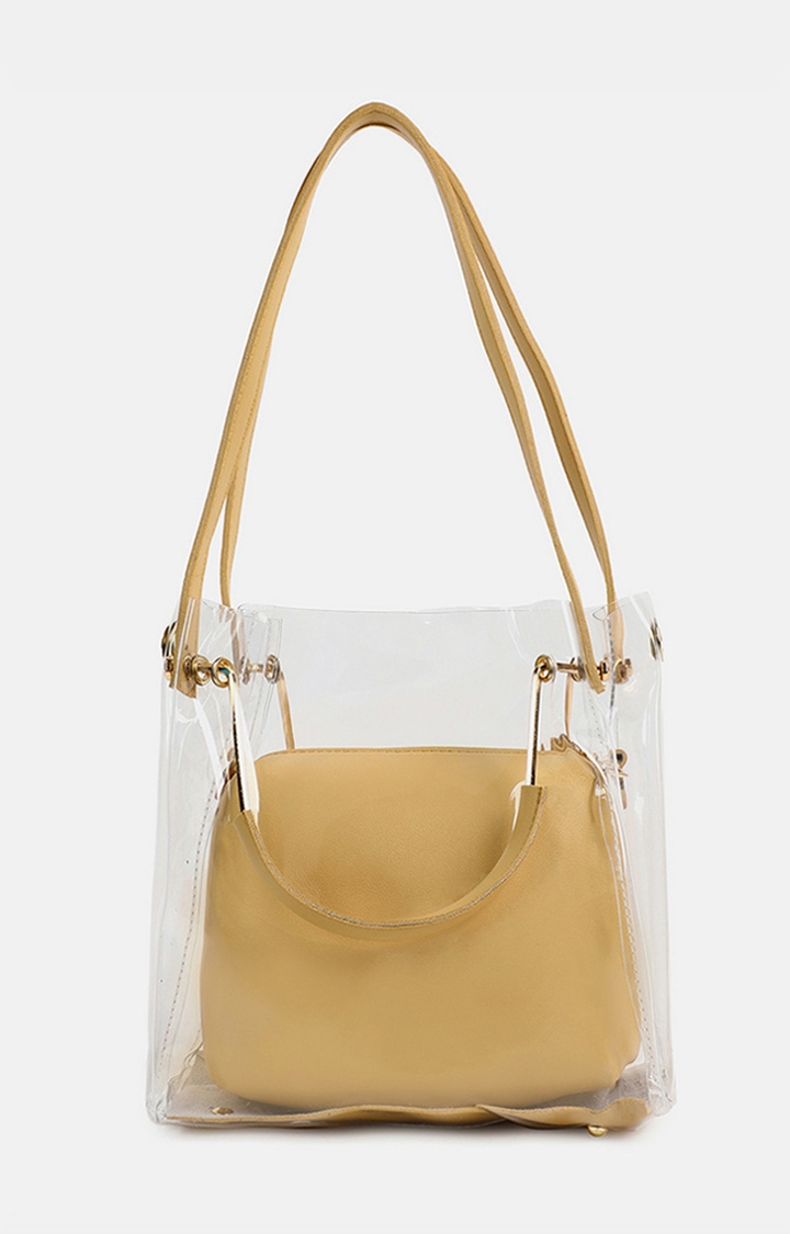 haute sauce | Women's Yellow Structured Handbags