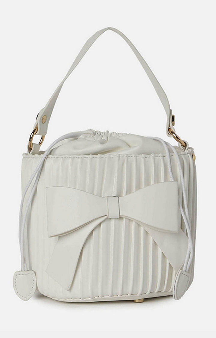 Women's White Pu For Handbags