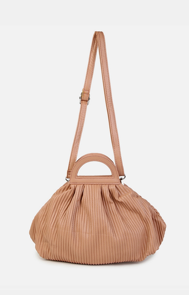 Women's Brown Pu For Handbags