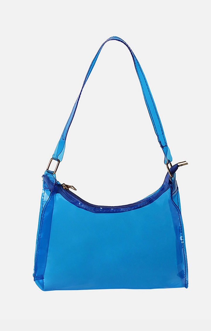 haute sauce | Women's Blue Trandparent Handbags