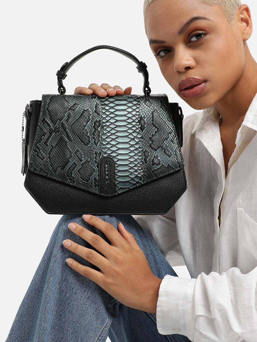 Women's Green Handbag