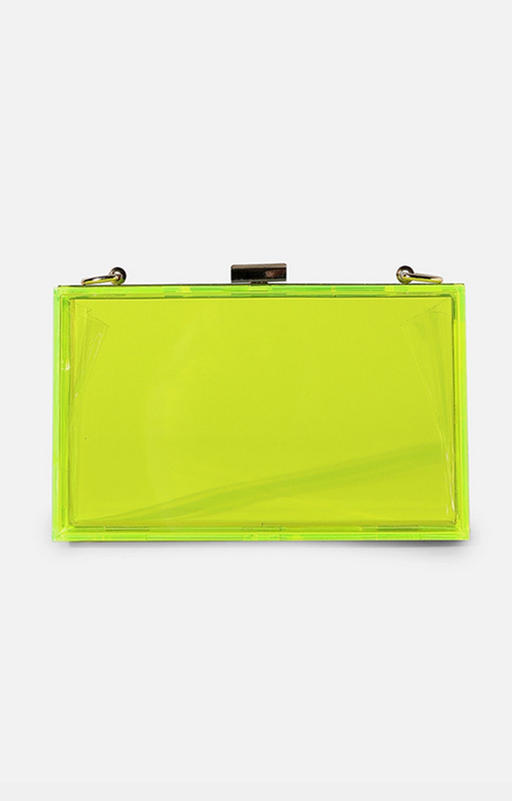Women's Yellow Solid Handbags