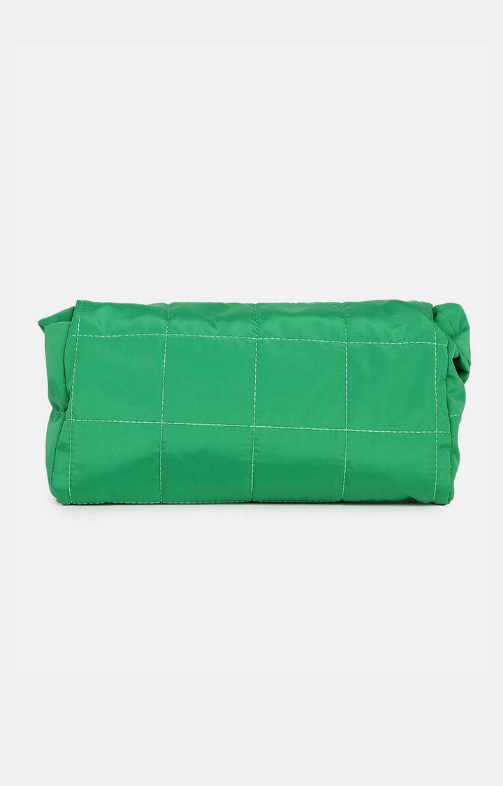 Women's Green Quilted Crossbody Bags