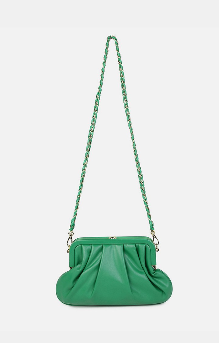 Women's Green  Sling Bags