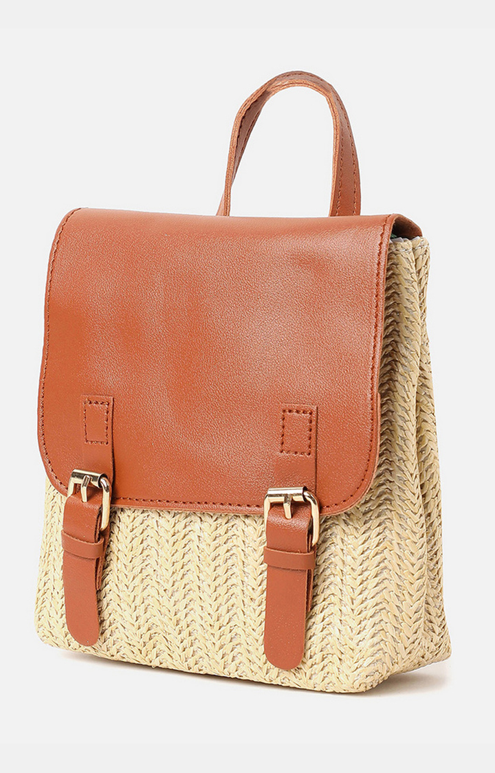 Women's Beige Finish Sling Bags