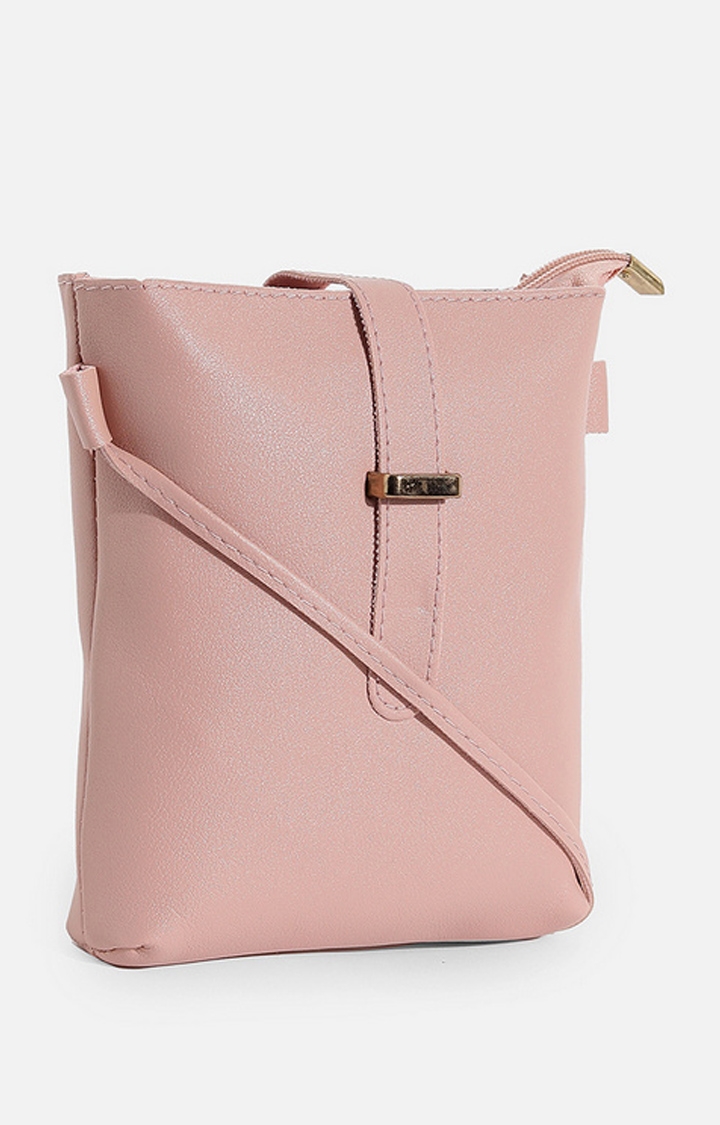 Little Beth Bag - Dusty Pink Leather Look - Catherine Manuell Design