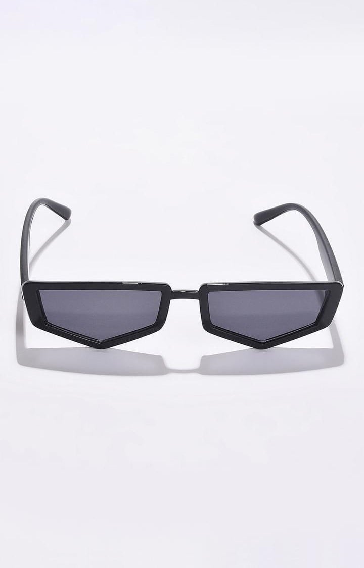 Women's Grey Lens Black Other Sunglasses