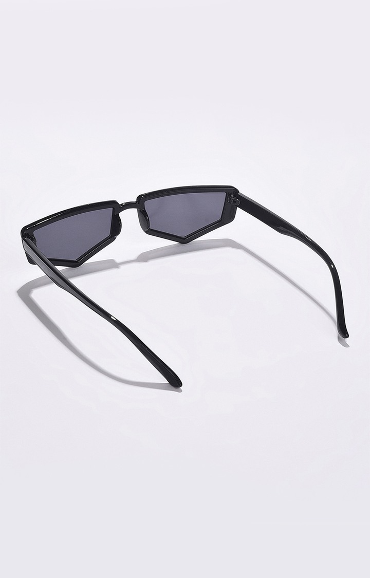 Women's Grey Lens Black Other Sunglasses