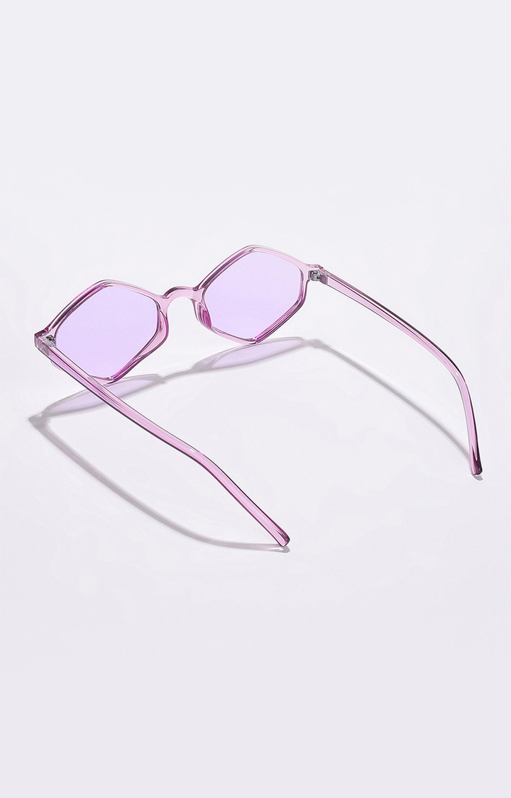 Women's Purple Lens Purple Other Sunglasses