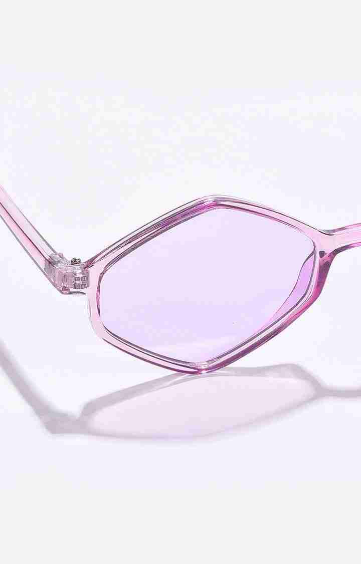 Women's Purple Lens Purple Other Sunglasses