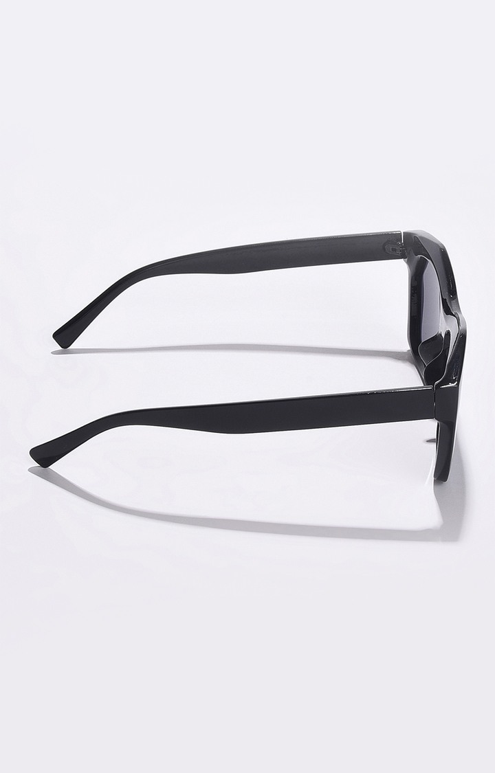 Women's Black Lens Black Butterfly Sunglasses
