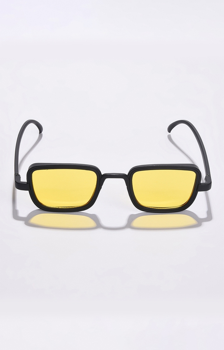 haute sauce | Women's Yellow Lens Black Wayfarer Sunglasses