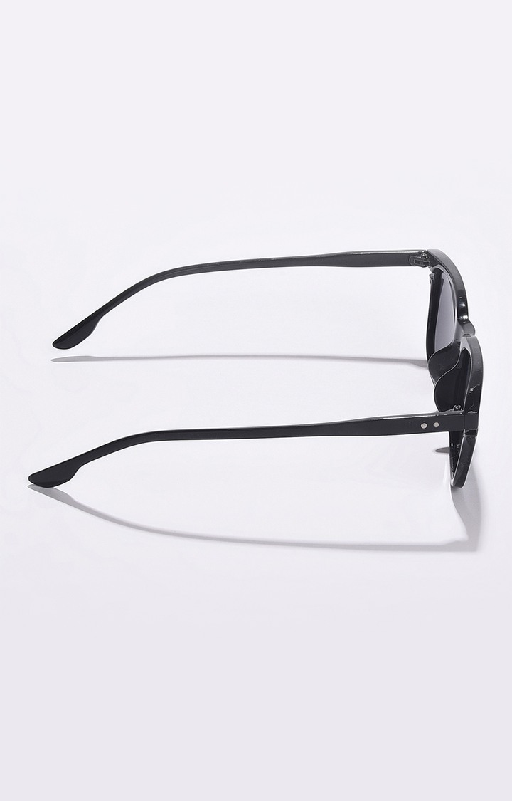 Women's Black Lens Black Butterfly Sunglasses