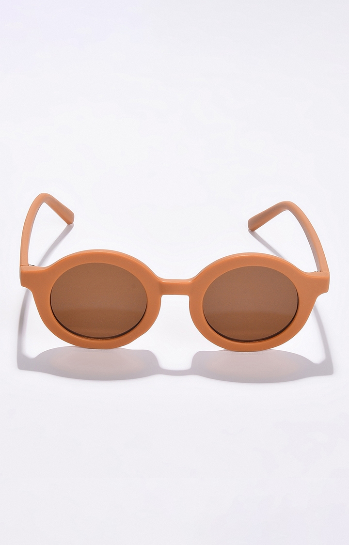 haute sauce | Women's Brown Lens Brown Round Sunglasses