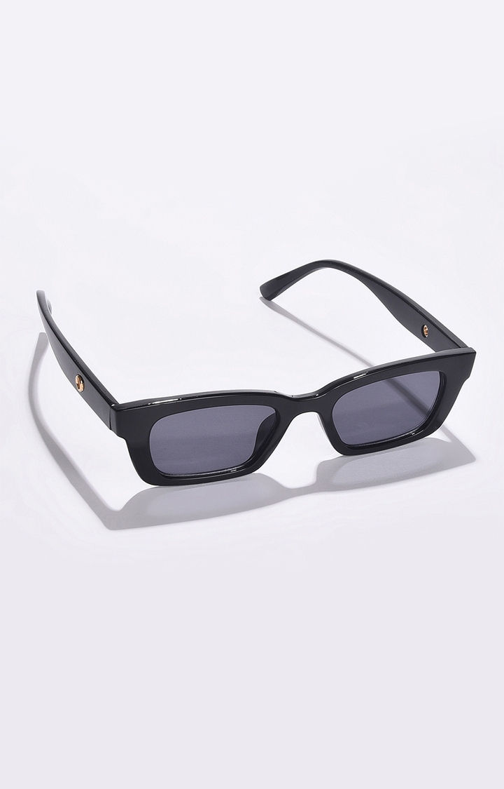 haute sauce | Women's Grey Lens Black Butterfly Sunglasses