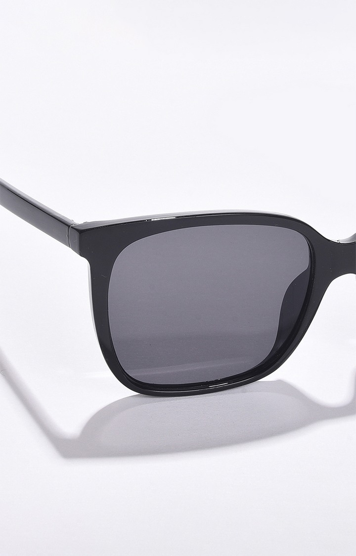 Women's Black Lens Black Butterfly Sunglasses