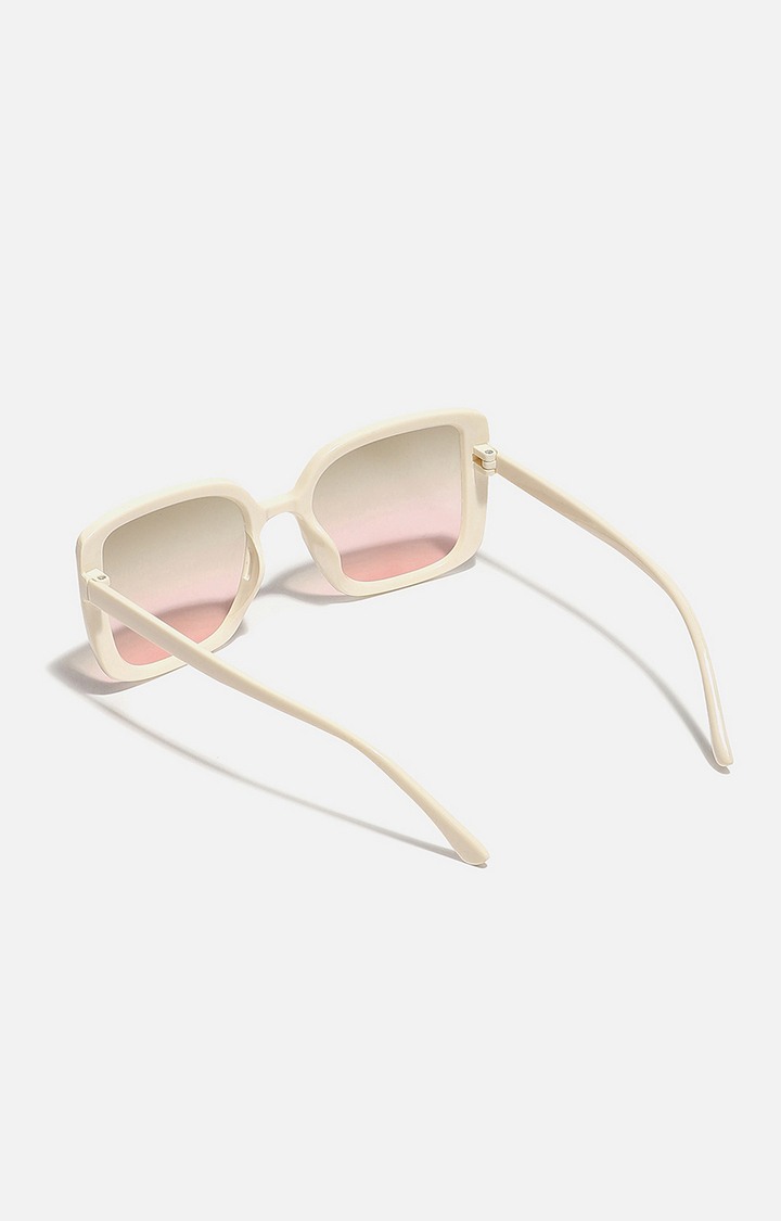 Women's Brown Lens Oversized Sunglasses