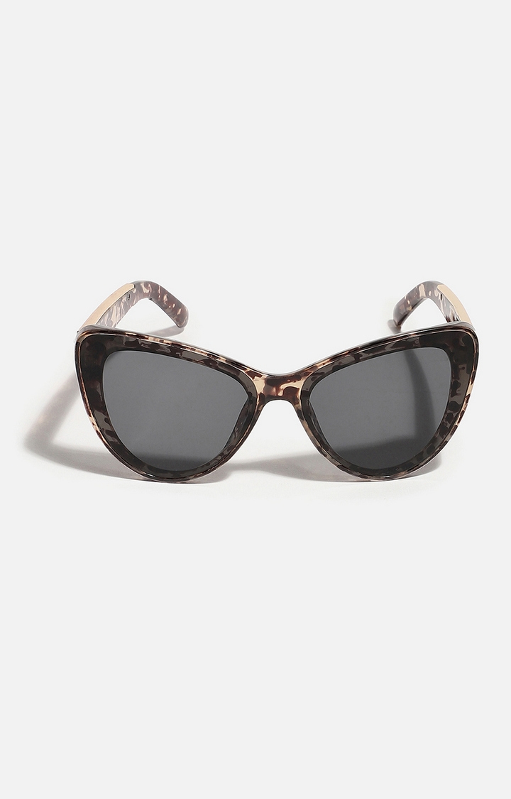 Women's Animal Print Frame Tinted lens Cat eye Sunglasses