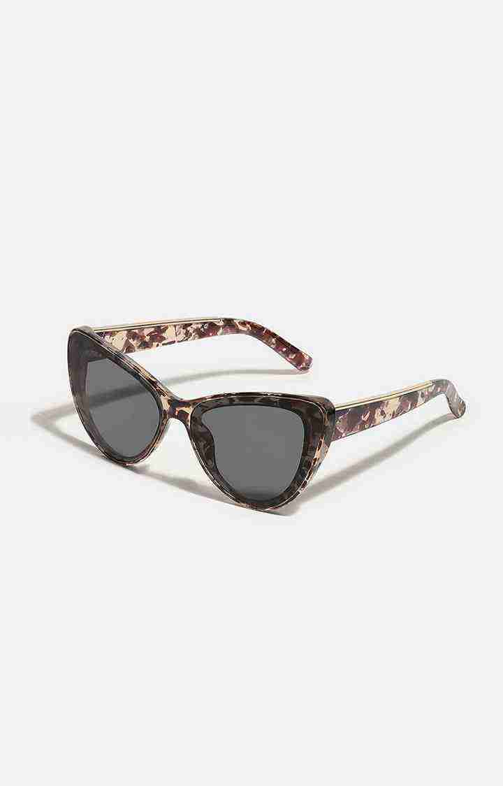 Women's Animal Print Frame Tinted lens Cat eye Sunglasses