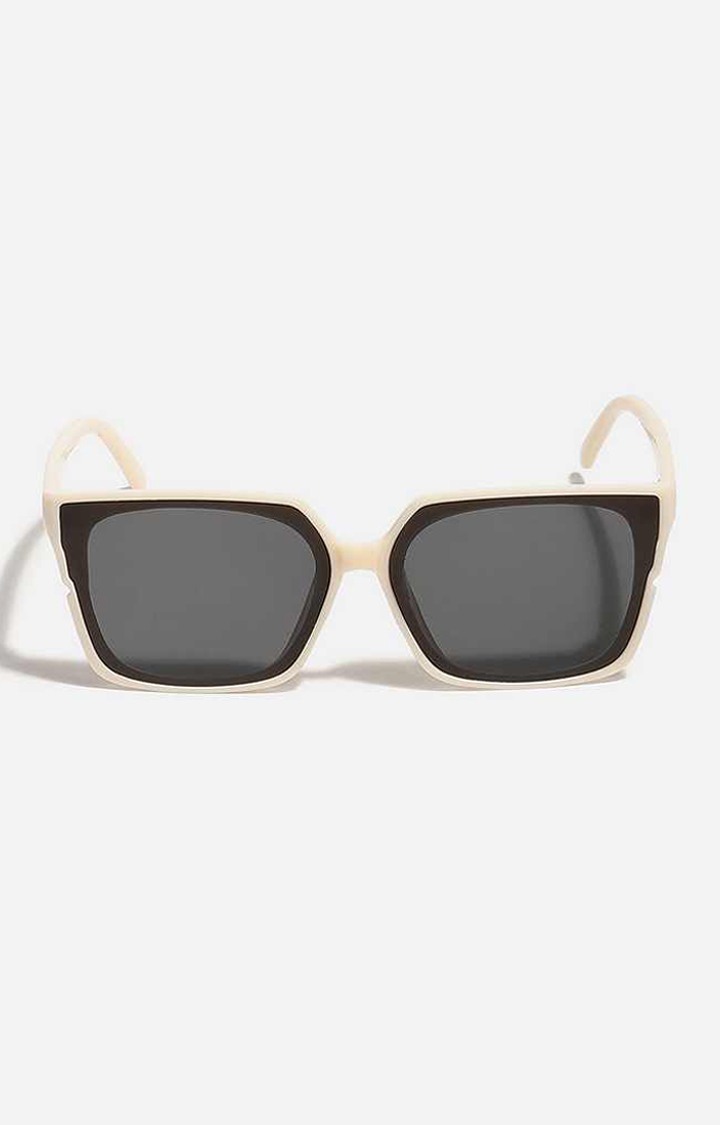 Women's Black Lens Oversized Sunglasses