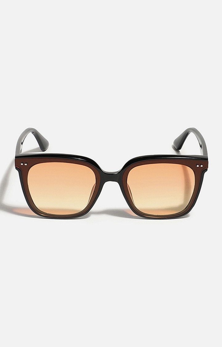 Women's Black Oversized Sunglasses