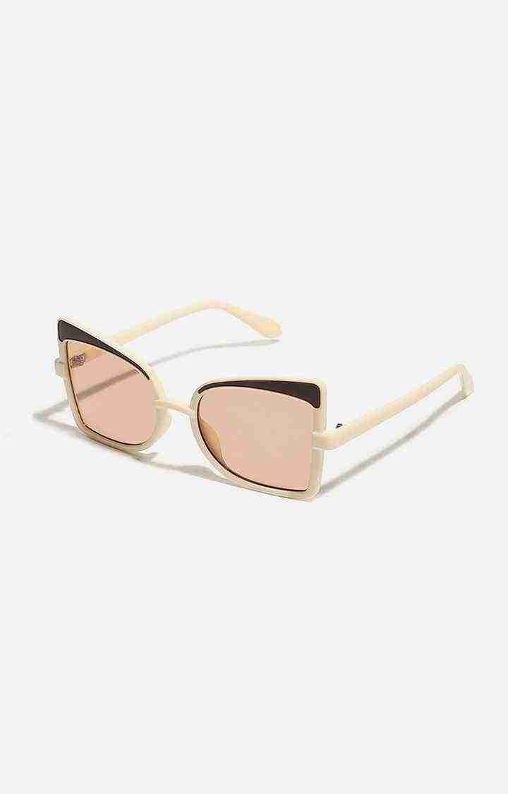 Women's Gold Butterfly Sunglasses