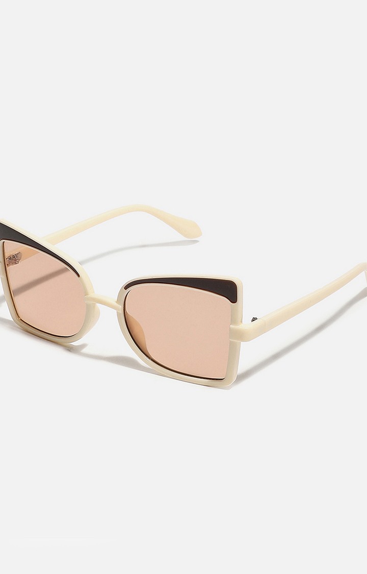 Women's Gold Butterfly Sunglasses