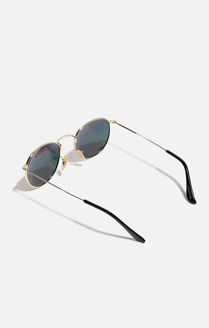 Bethel - Retro Mirrored Lens Teardrop Aviator Sunglasses - Cramilo Eyewear  - Stylish & Trendy Eyewear