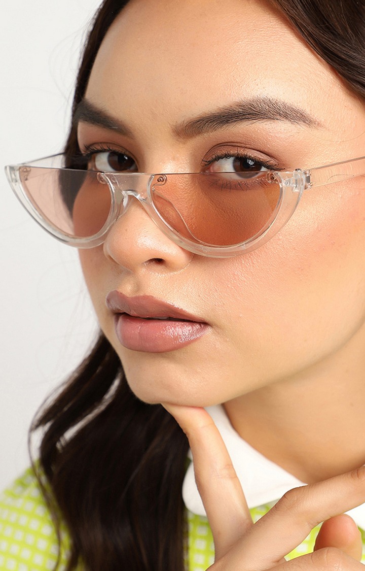 Women's Cleat Frame Tinted lens Cat eye Sunglasses