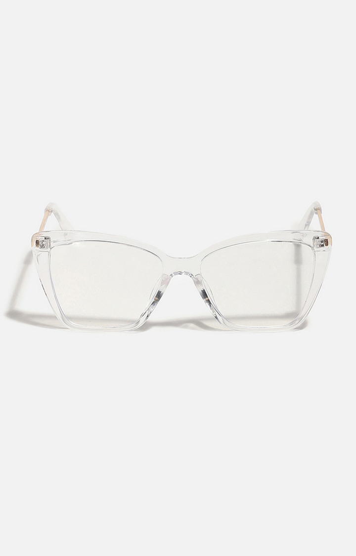 Women's Clear Wayfarer Sunglasses