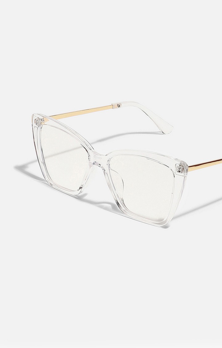Women's Clear Wayfarer Sunglasses