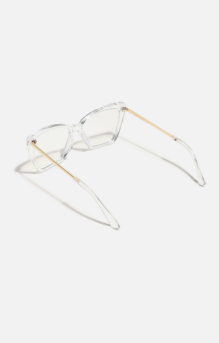 Women's Clear Wayfarer Sunglasses