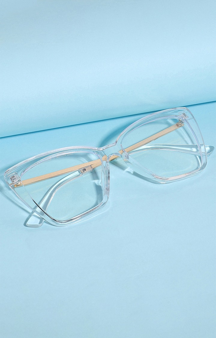 Women's Clear Wayfarer Sunglasses