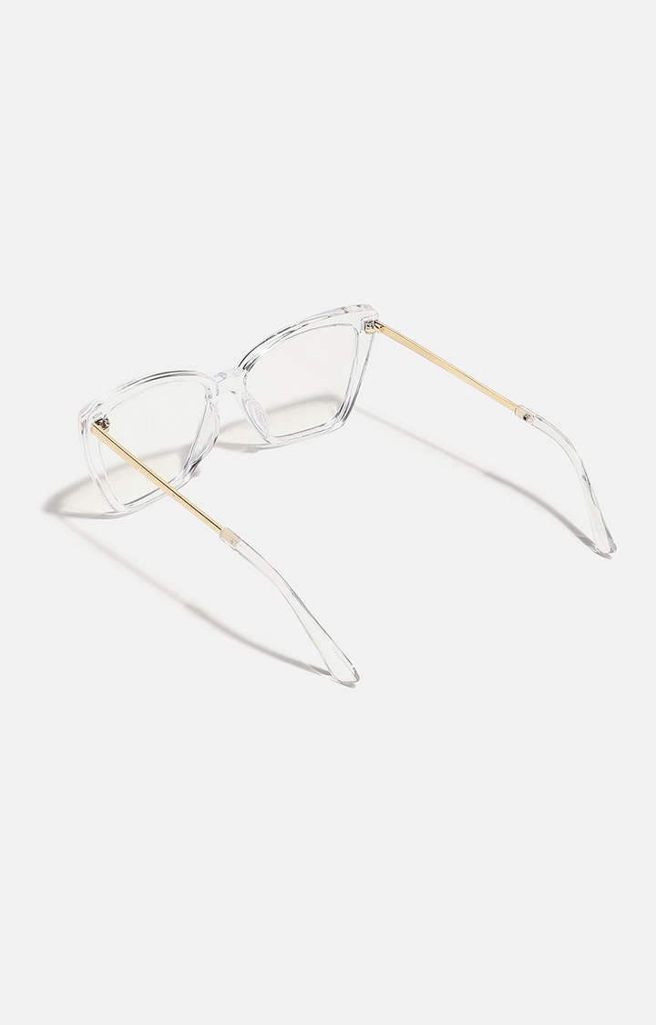 Women's Clear Wayfarer Sunglasses