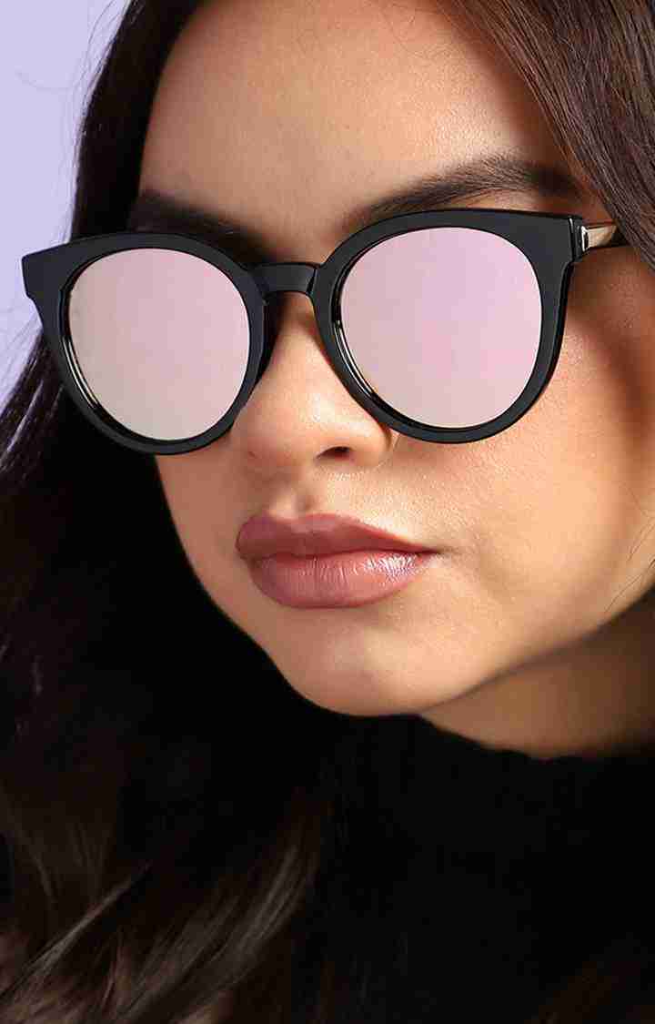 Women's Black Wayfarer Sunglasses