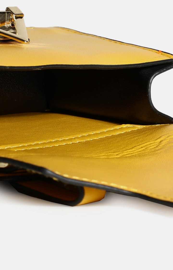 Women's Yellow Waist bag