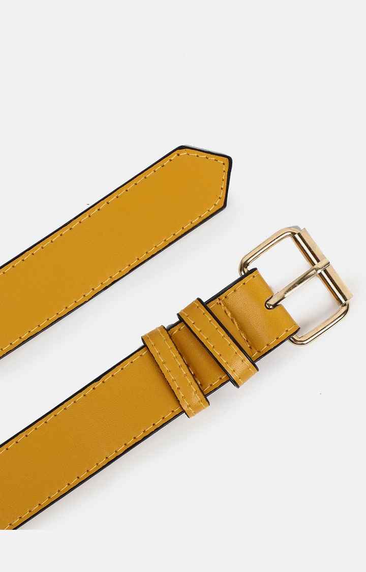 Women's Yellow Waist bag