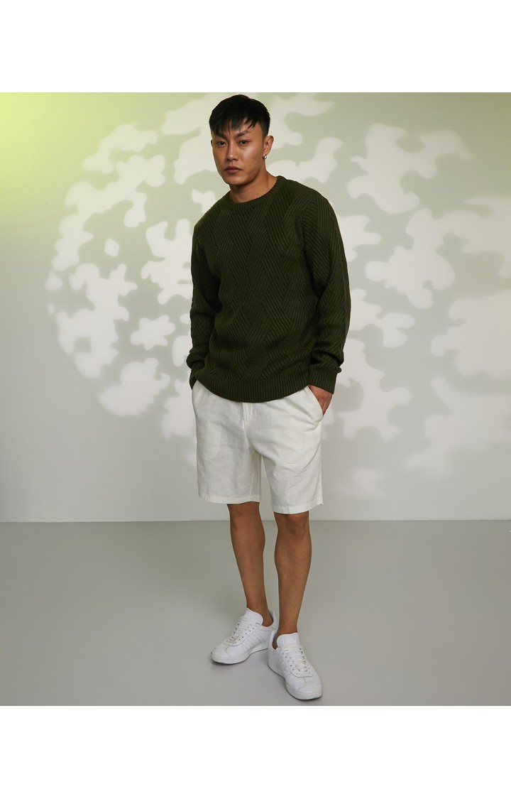 Men's Multicolor Colourblock Sweaters